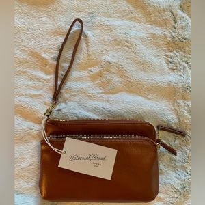 NWT brown wallet clutch purse @ Target